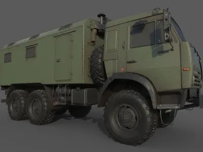 Kamaz Kung  3D model