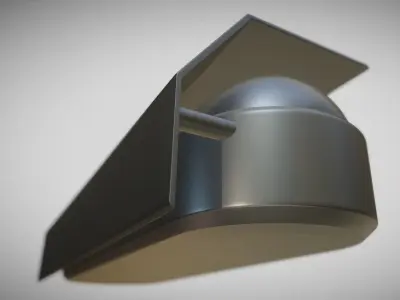 Fuel Tank High Poly Model 3D model