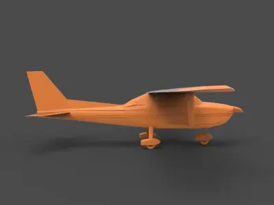 Cessna 170 3D print model