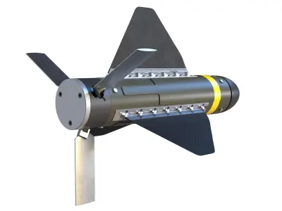 Hatchet Miniature Strike Munition 3D model