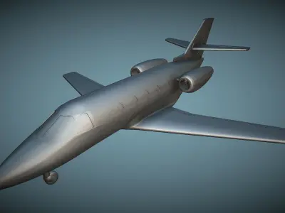 Aerospatiale SN-601 Corvette - 3D Printable Model 3D print model