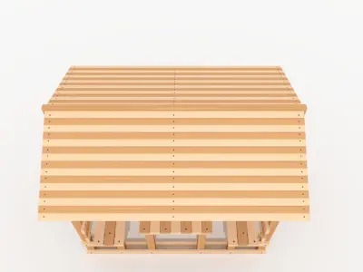 Picnic Table Free 3D model get