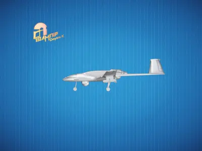 Bayraktar TB2 UAV 3D print model