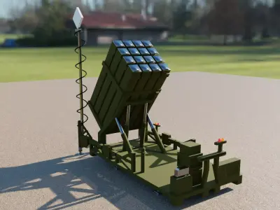 Iron dome 3D model