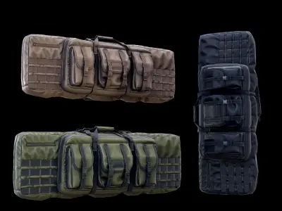 Weapon Bag Low poly Low-poly 3D model