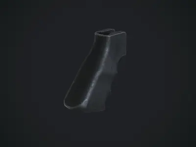 AR15 PistolGrip Low-poly 3D model