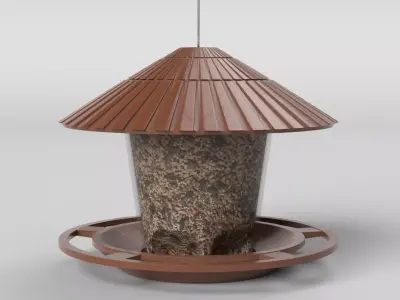 Bird Feeder 3D model