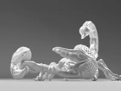 Scorpion 02 STL 3D model