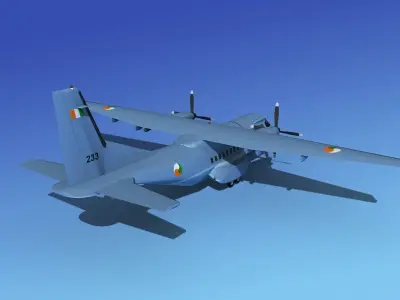 Casa CN-235 Irish Air Corps 3D model