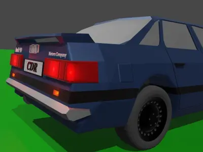 Audi 90 Free 3D model