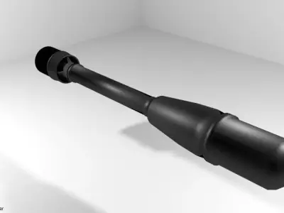 Rocket Launcher - Projectile - M6A1 3D model