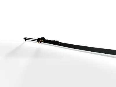 Sci-Fi Katana Sword Low-poly 3D model