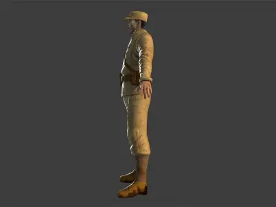 The kuomintang  the eighth route army the new fourth army 3D model