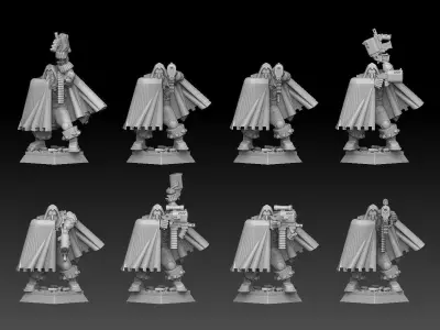 Adventurer With 100Plus Weapon Alternatives Royalty Free Version 3D print model