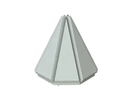 Sci Fi Object No 2312 Low Poly Low-poly 3D model