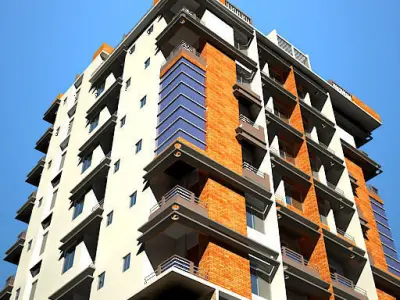 High Definition Building 03 3D model