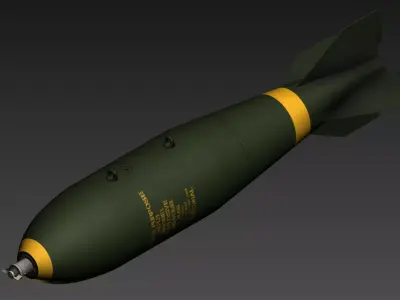 M117 Bomb 3D model