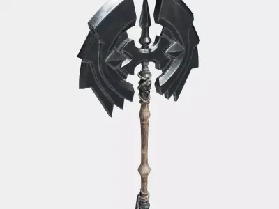 Magical axe 3D model