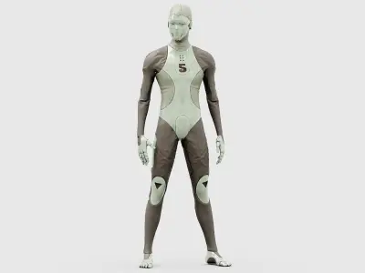 ROB-MECHA A  Rigged for Unreal Engine - Unity - MIXAMO 3D model