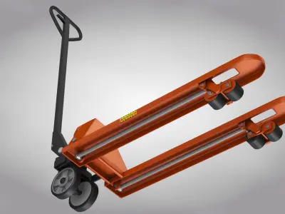 Hand Pallet Truck 3D model