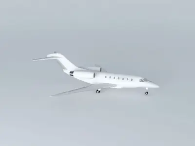 Template Cessna Citation X Free 3D model