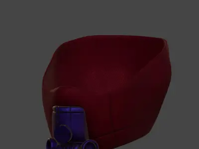Gas mask helmet 3d model scifi Low-poly  Low-poly 3D model 566