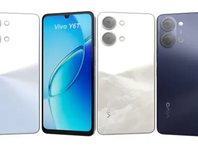 Vivo Y6t All Colors 3D model