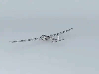 Simpaticon 13 mts UL fun Glider 3D model