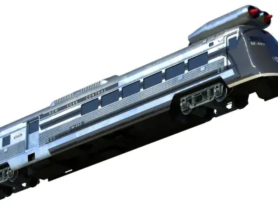 M-497 Black Beetle 3D model