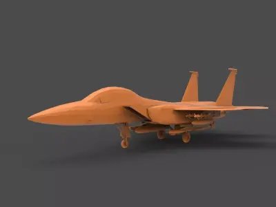 F-15 Eagle Free 3D print model