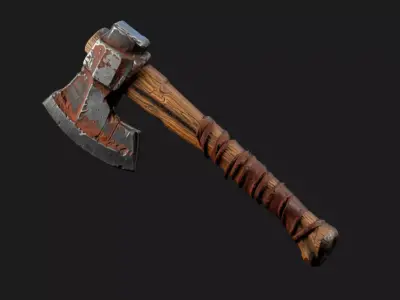 Survival Axe 3D model