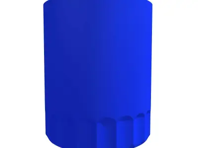 Oil Filter 3D model 3D model