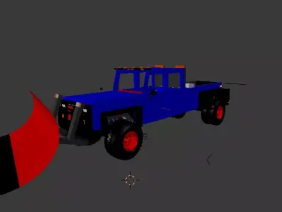 1993 Dodge Ram W350 Crew Cab Long Bed Free 3D model