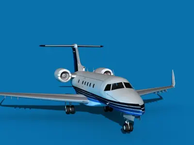 Embraer Praetor 500 V01 3D model