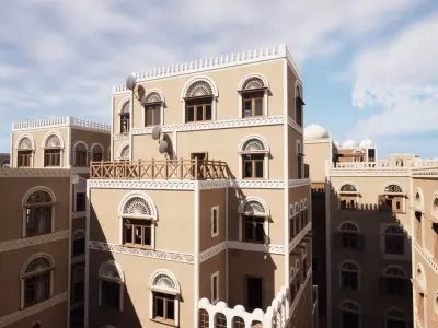 Yemen Buildings Modular Collection Low-poly 3D model