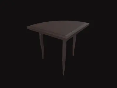Medieval Furniture V6 Low-poly 3D model