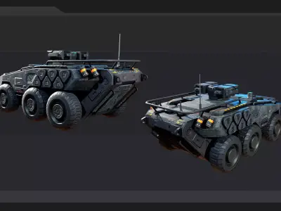 RTS - PACk02 Low-poly 3D model