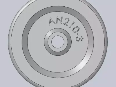 AN210-3 PULLEY 3D print model