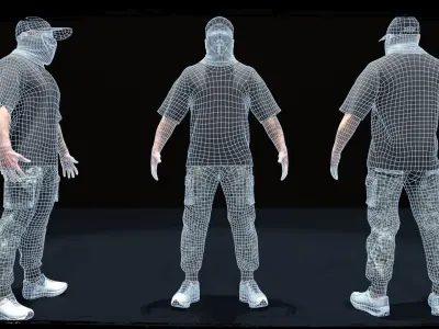 Insurgent -Urban Free low-poly 3D model