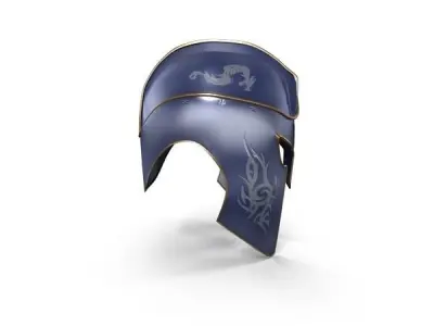 Knight Helmet Free 3D model