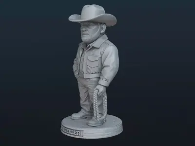 Rip Wheeler Chibi  3D print model