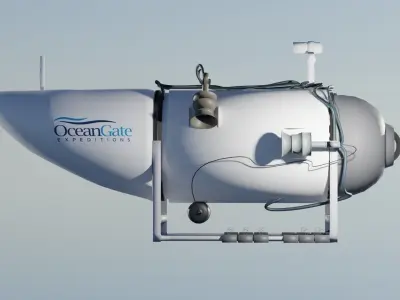 Sumergible Titan 3D 3D model