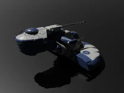 -Star Wars- AAT 3D model