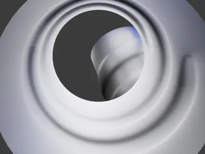 pipe connecting water pipes plastic pipe 3D model