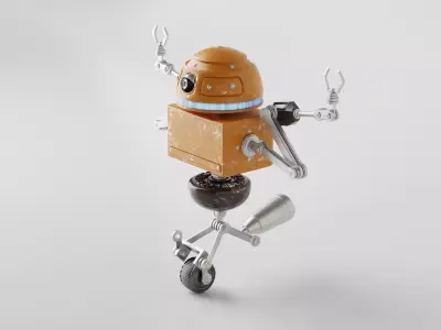 Robot V9 3D model