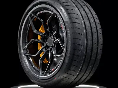 Dunlop Sport Maxx Race 2 305 30 20 3D model