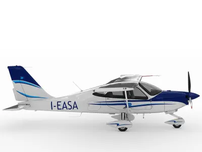 Tecnam P2010 3D model