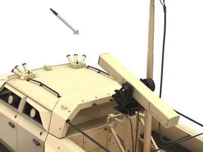 Generic MRAP Vampire C-UAS 2023 3D model