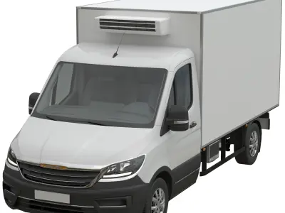 Generic Cargo Van 3D model