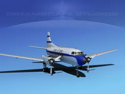 Martin 202 Ocean Pines 3D model